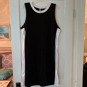 Black and white dress